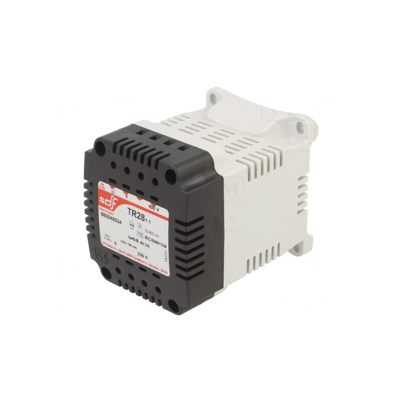 Transformator Alimentare 40VA 400VAC 230V DIN Rail | Electronic-mag.ro | Componente Electronice