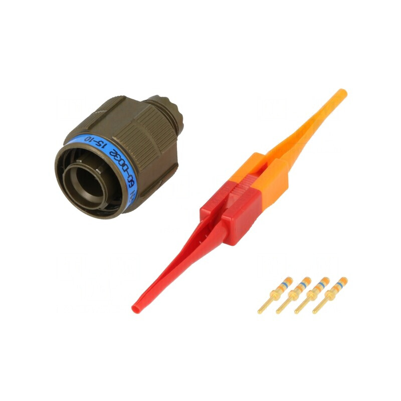 Conector militar dimensiune 9 MIL-DTL-38999 Series III oliv | Electronic-mag.ro | Componente Electronice