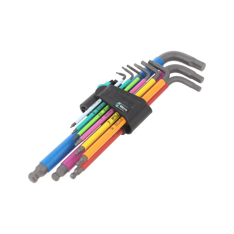 Set chei imbus Hex-Plus sferic 9 buc. | Electronic-mag.ro | Componente Electronice