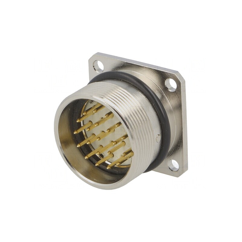 Conector tată M27 soclu 21 pini IP67 | Electronic-mag.ro | Componente Electronice