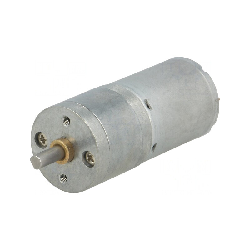 Motor DC cu Transmisie 12V 5.6A Ax Crestătură D 99:1 25x54mm | Electronic-mag.ro | Componente Electronice