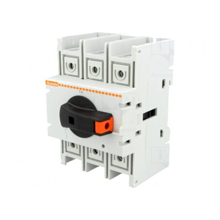 Separator-întrerupător Poli 3 pentru șină DIN cu șurub 63A | Electronic-mag.ro | Componente Electronice