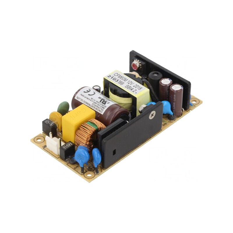 Alimentator Pulsatoriu Deschis 60W 120-370VDC 90-264VAC | Electronic-mag.ro | Componente Electronice