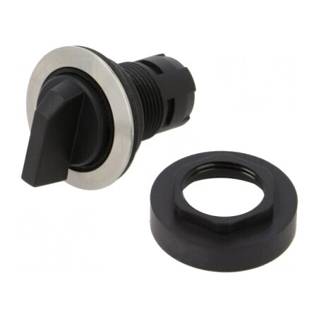 Comutator Rotativ 22mm IP65 2 Poziții | Electronic-mag.ro | Componente Electronice