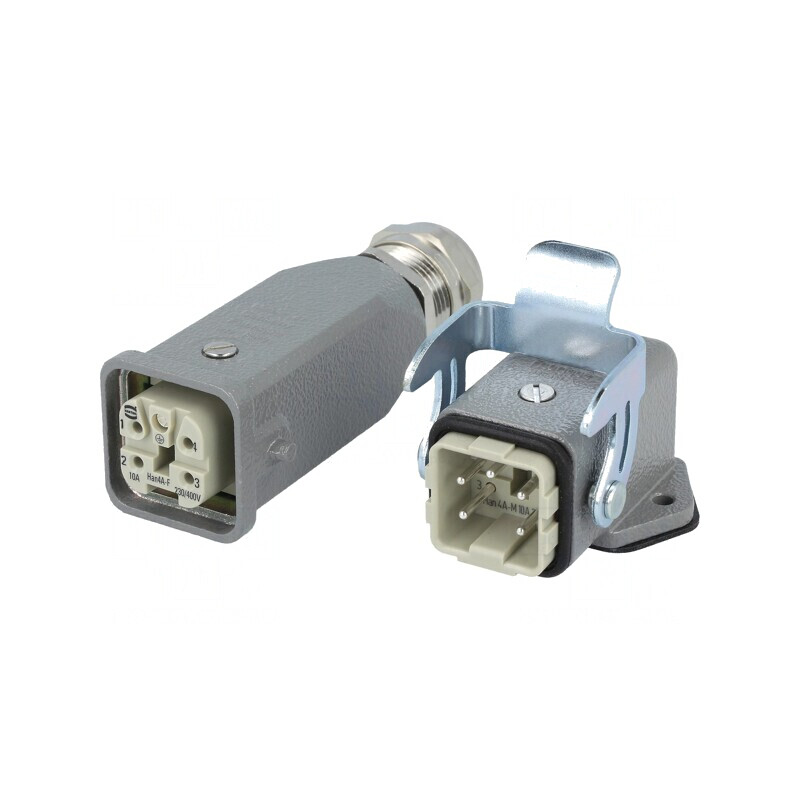 Conector HDC Tată Mamă Soclu Mufă Set Complet Han Kit | Electronic-mag.ro | Componente Electronice
