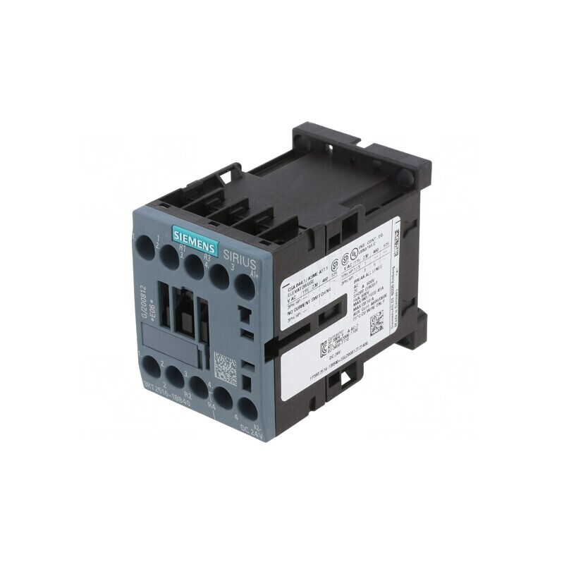 Contactor 4P NC/NO 24VDC 9A | Electronic-mag.ro | Componente Electronice