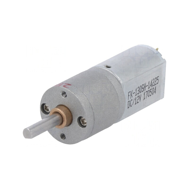 Motor DC cu Transmisie 12V 250:1 Metal 57 RPM 1.6A | Electronic-mag.ro | Componente Electronice