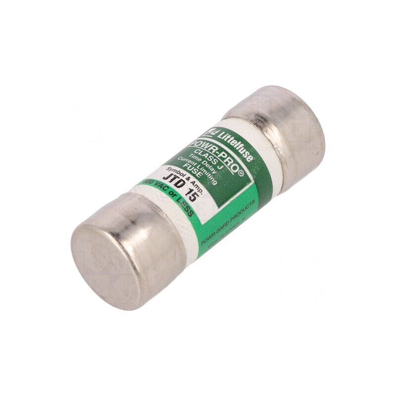 Siguranță întârziată 15A 600VAC 300VDC industrială | Electronic-mag.ro | Componente Electronice