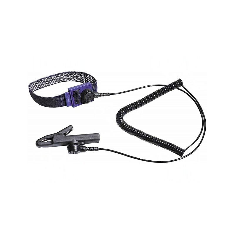 Brățară ESD Albastră 2,4m 4mm | Electronic-mag.ro | Componente Electronice