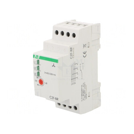 Releu Monitorizare Tensiune DIN SPDT CZF-BR-TRMS | Electronic-mag.ro | Componente Electronice