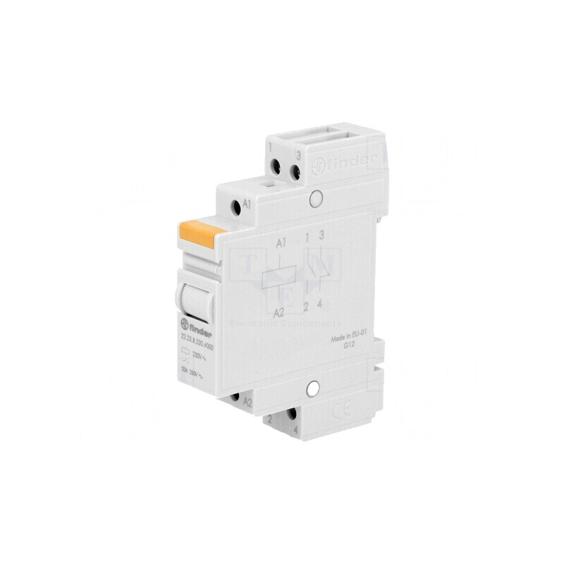 Releu Monostabil 230VAC NC/NO pentru Instalații | Electronic-mag.ro | Componente Electronice