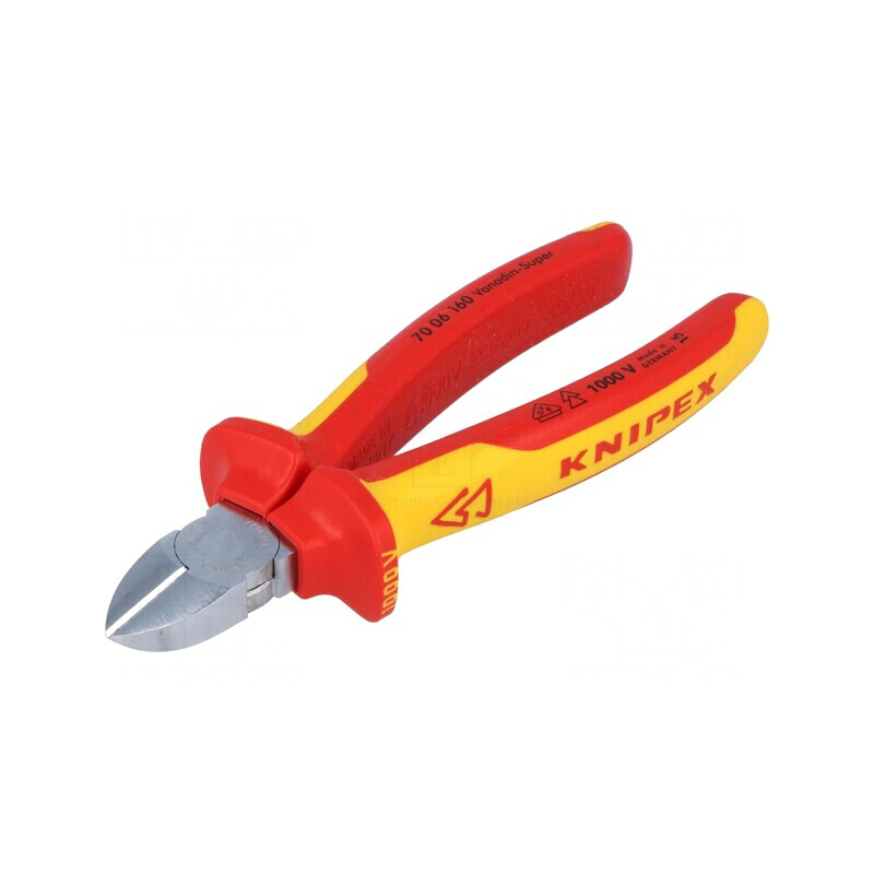 Clești Laterali Izolați 160mm Oțel Crom-Vanadium | Electronic-mag.ro | Componente Electronice
