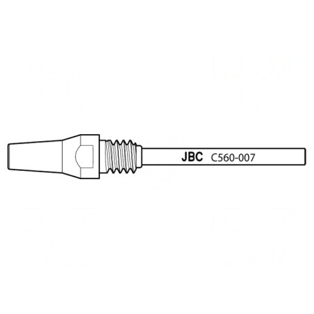 Vârf pentru Ciocane de Dezlipit 4,8x2,4mm | Electronic-mag.ro | Componente Electronice