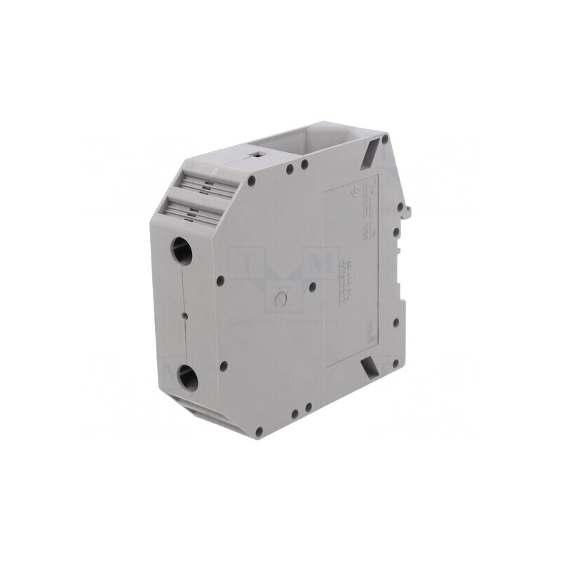 Conector de șine 150mm2, 2 borne, gri, lățime 31mm | Electronic-mag.ro | Componente Electronice
