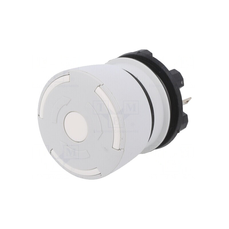 Comutator de siguranță 22mm 2NC Gri Deschis | Electronic-mag.ro | Componente Electronice