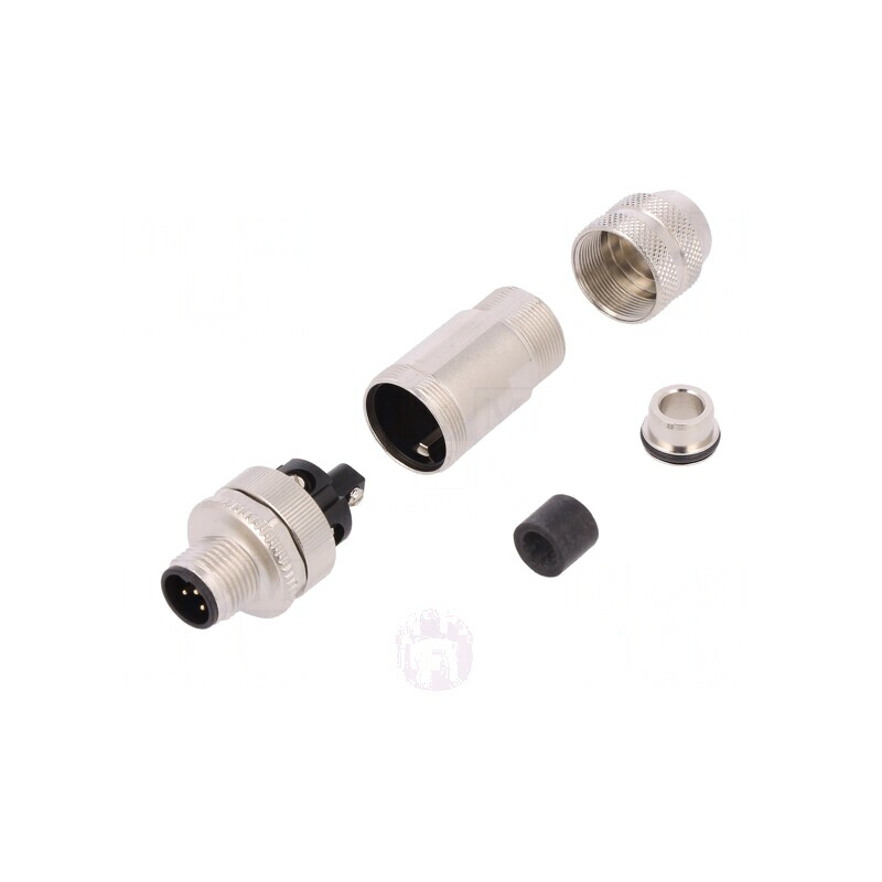 Mufă M12 5 PIN tată Profibus IP67 6-8mm | Electronic-mag.ro | Componente Electronice