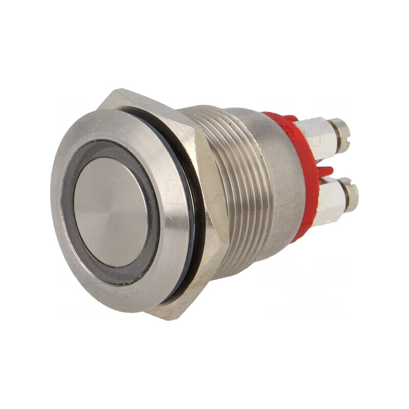 Comutator Anti-vandalism IP66 24VDC 0,05A Roșu | Electronic-mag.ro | Componente Electronice