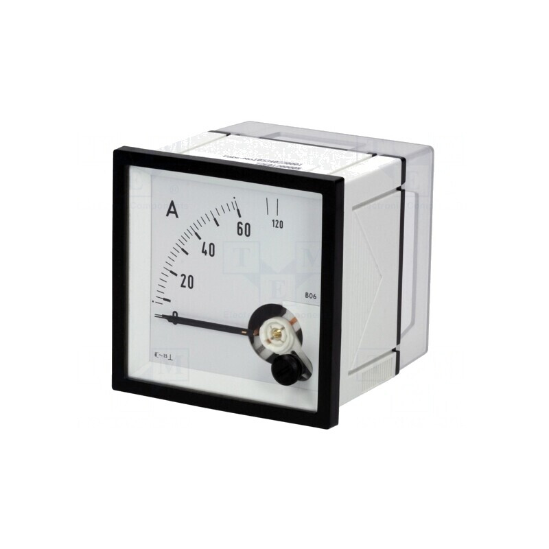 Ampermetru True RMS pe Panou 0-120A Clasa 1,5 EQN72 | Electronic-mag.ro | Componente Electronice