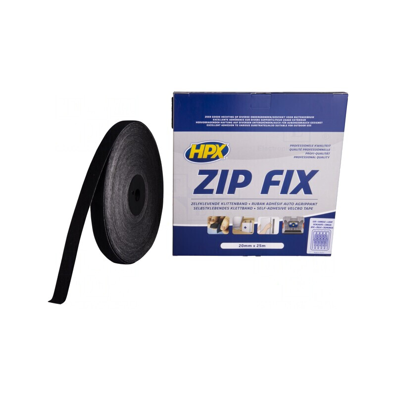 Bandă arici neagră 20mm x 25m | Electronic-mag.ro | Componente Electronice Bandă arici neagră 20mm x 25m | Electronic-mag.ro | Componente Electronice