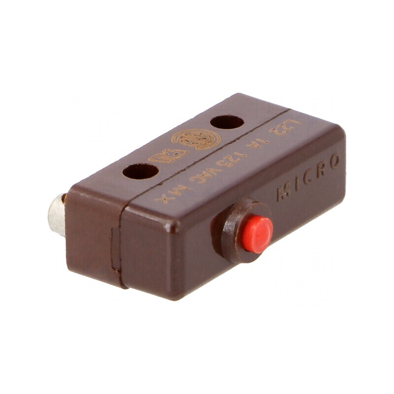 Microîntrerupător SNAP ACTION 1A/250VAC SPDT 12SM4 | Electronic-mag.ro | Componente Electronice