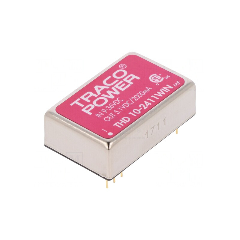 Convertor DC/DC 10W 9-36V la 5,1V 2000mA | Electronic-mag.ro | Componente Electronice