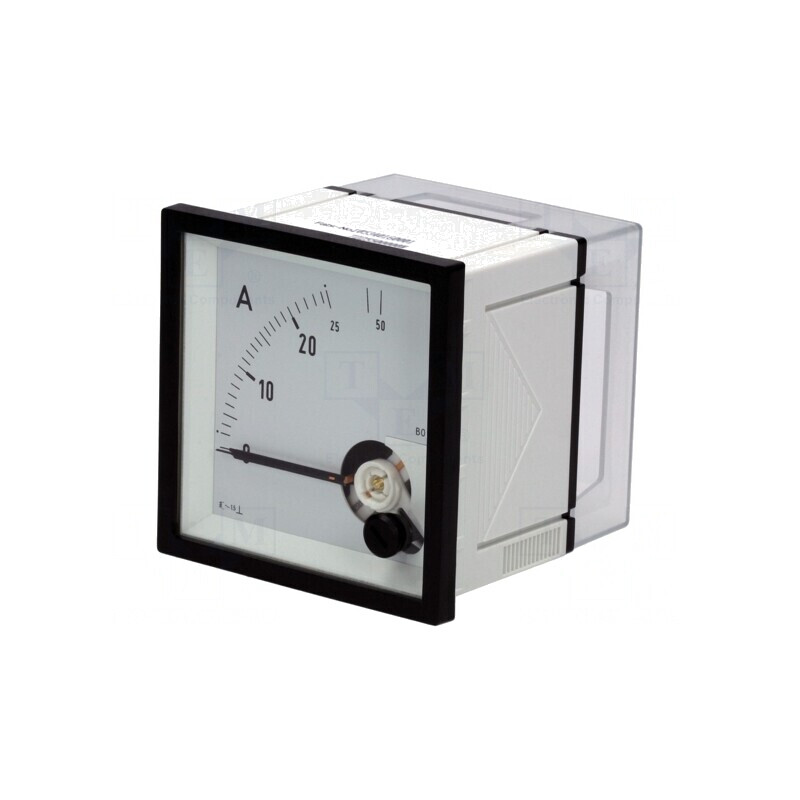 Ampermetru Panou AC 0-25A 50A True RMS Clasa 1.5 EQN72 | Electronic-mag.ro | Componente Electronice