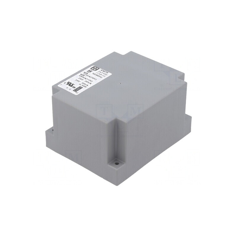 Transformator încapsulat 60VA 115/230V 24V 1,25A | Electronic-mag.ro | Componente Electronice