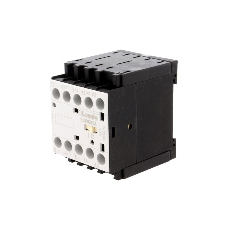 Contactor 3P 230VAC 9A NO x3 Auxiliar | Electronic-mag.ro | Componente Electronice
