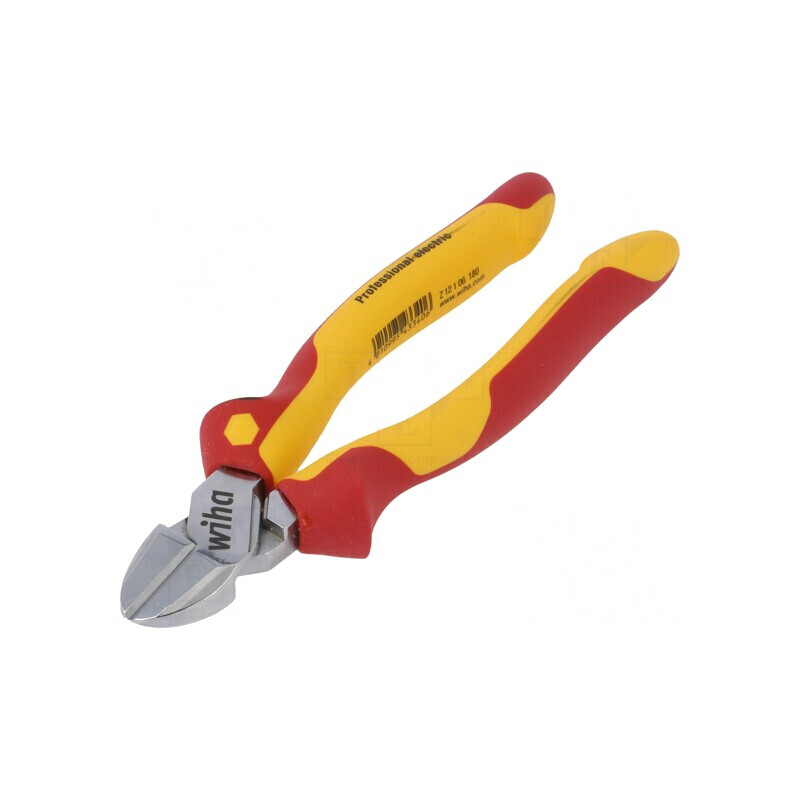 Clești laterali pentru tăiere oțel 180mm 1kVAC Wiha | Electronic-mag.ro | Componente Electronice