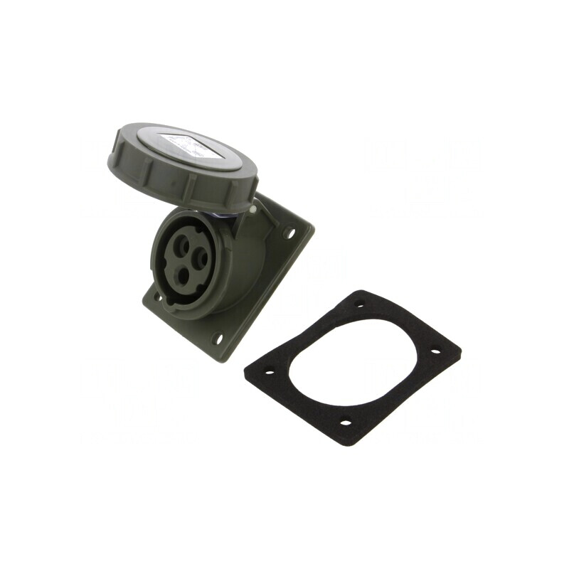 Conector de Alimentare Trifazat 16A 230V IP67 | Electronic-mag.ro | Componente Electronice