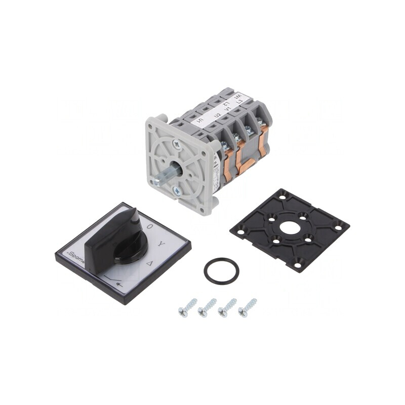 Comutator stea-triunghi 25A 3 poziții | Electronic-mag.ro | Componente Electronice Comutator stea-triunghi 25A 3 poziții | Electronic-mag.ro | Componente Electronice