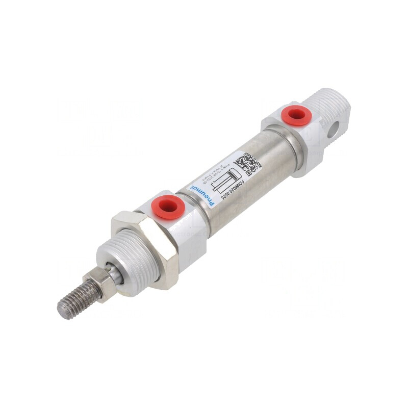 Cilindru pneumatic rotund 20mm x 25mm | Electronic-mag.ro | Componente Electronice