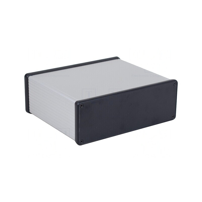 Carcasă aluminiu gri 160x191x66mm | Electronic-mag.ro | Componente Electronice