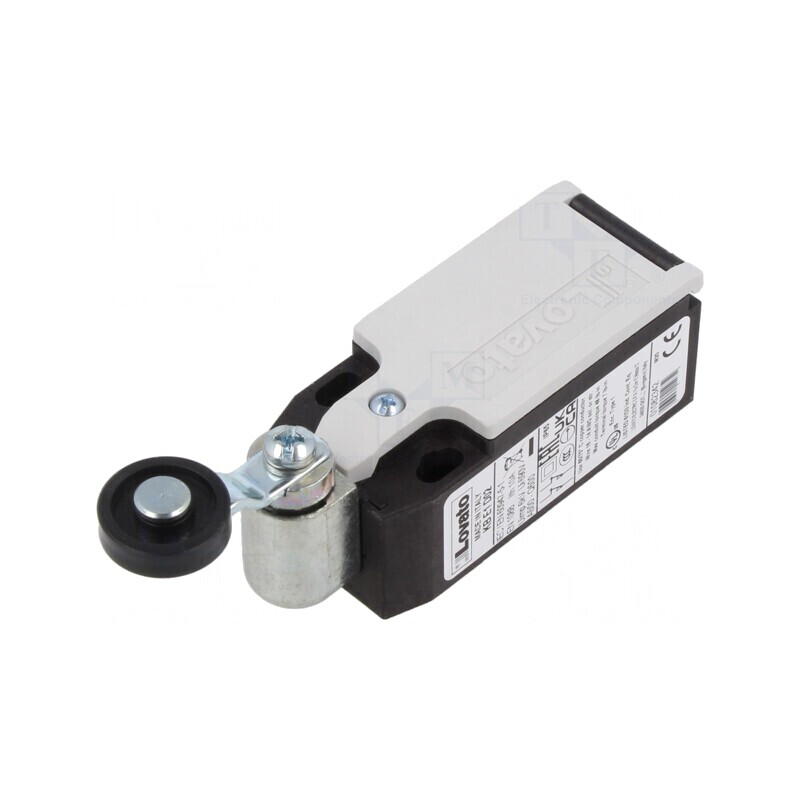 Limitator Cursă Rola Plastic 19mm NC 10A IP65 | Electronic-mag.ro | Componente Electronice