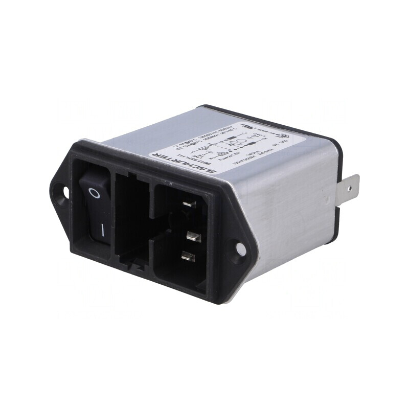 Conector de Alimentare AC 10A 250V IEC 60320 | Electronic-mag.ro | Componente Electronice