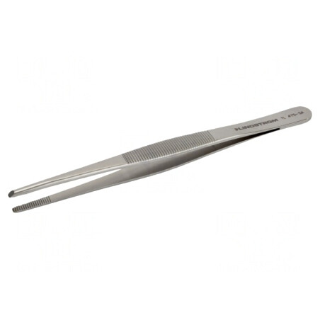 Pensetă Dreaptă 135mm Vârf Rotunjit | Electronic-mag.ro | Componente Electronice