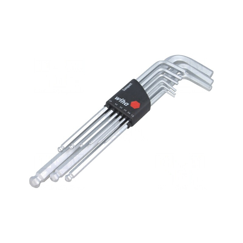 Set Chei Imbus Sferic Oțel Crom-Vanadium  | Electronic-mag.ro | Componente Electronice
