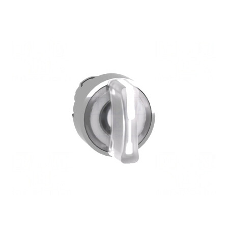 Comutator Rotativ LED Alb 22mm IP66 | Electronic-mag.ro | Componente Electronice