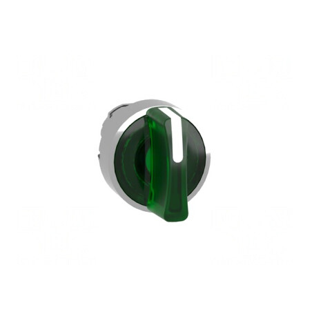 Comutator Rotativ cu LED Verde 22mm IP66 3 Poziții | Electronic-mag.ro | Componente Electronice