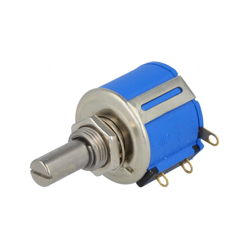 Potentiometru axial multitura 10kΩ 2W 5% linear 6,35mm | Electronic-mag.ro | Componente Electronice