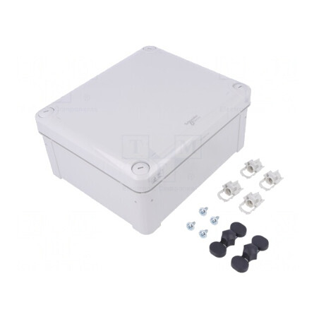 Carcasă universală policarbonat gri 164x198x87mm | Electronic-mag.ro | Componente Electronice
