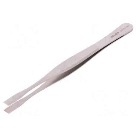 Pensetă 145mm cu Vârf Lat și Capăt Lopățică | Electronic-mag.ro | Componente Electronice