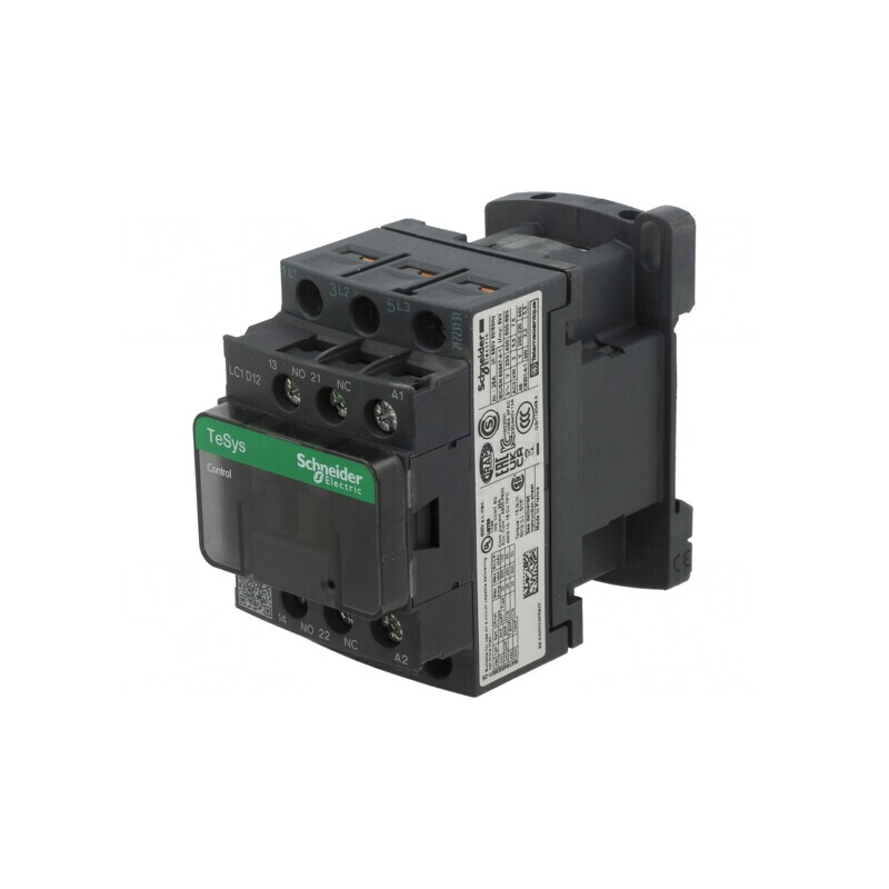 Contactor 3P NO 48VAC 12A LC1D12E5 | Electronic-mag.ro | Componente Electronice