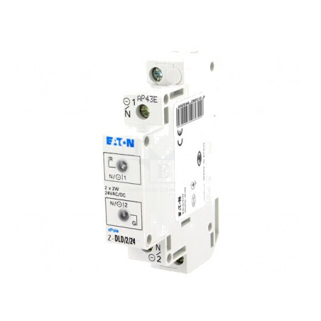 Lampă de control LED 24V pentru şină DIN | Electronic-mag.ro | Componente Electronice