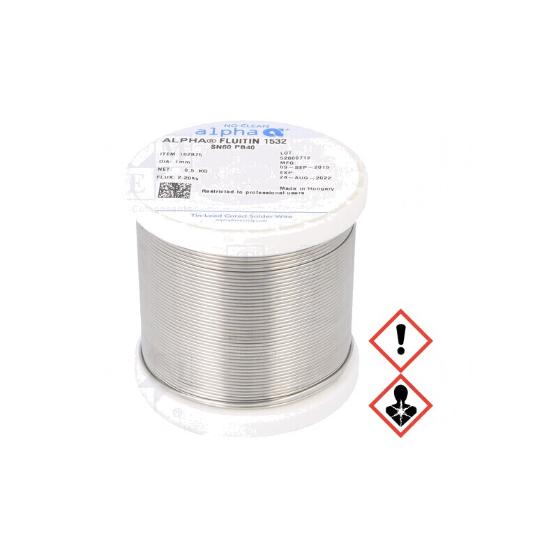 Sârmă de lipit 1mm 500g cu plumb 183÷190°C | Electronic-mag.ro | Componente Electronice
