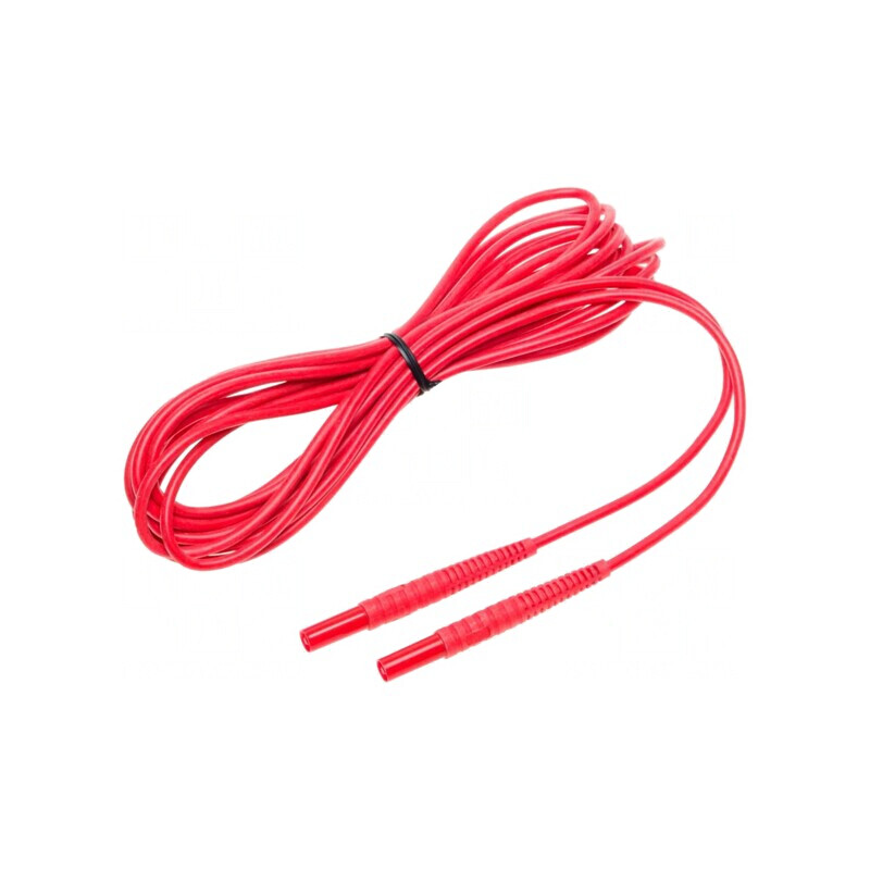 Cablu de măsurare mufă banană 4 mm 1kV | Electronic-mag.ro | Componente Electronice
