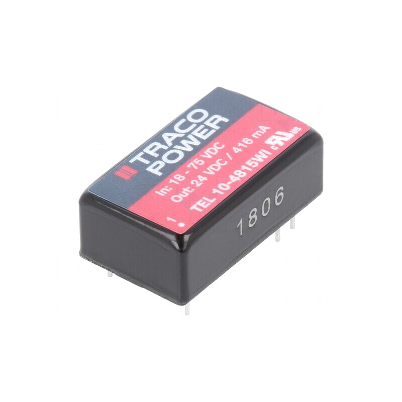 Convertor DC/DC 10W 18-75V la 24V 416mA DIP16 | Electronic-mag.ro | Componente Electronice