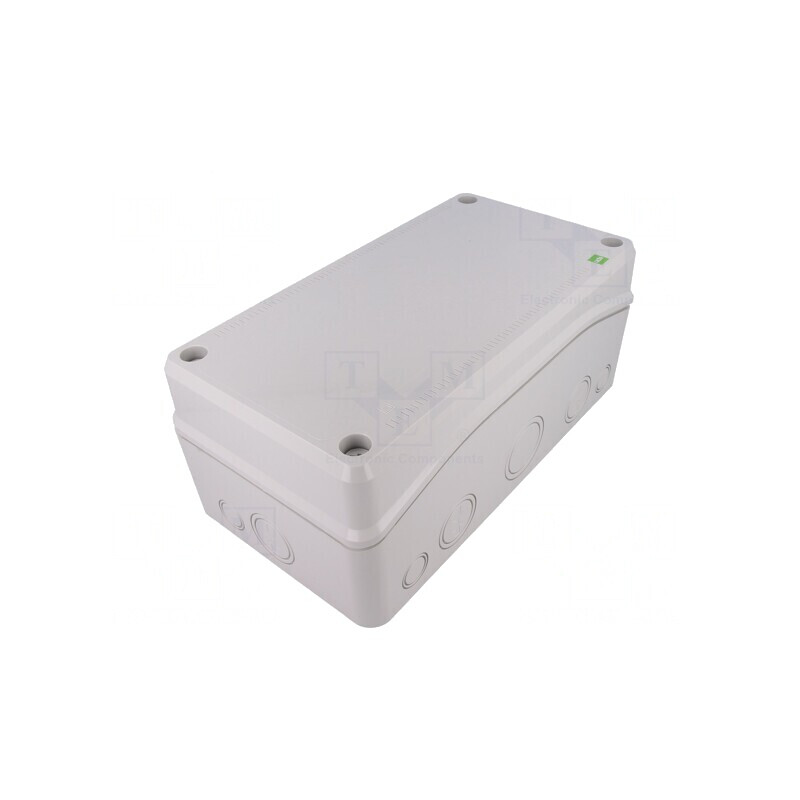 Carcasă Universală Gri Industrial 330x180x130mm | Electronic-mag.ro | Componente Electronice