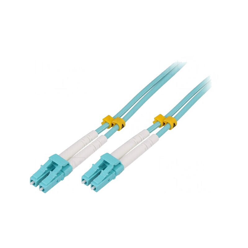 Patch Cord Fibră OM3 LC/UPC 40m LSZH | Electronic-mag.ro | Componente Electronice