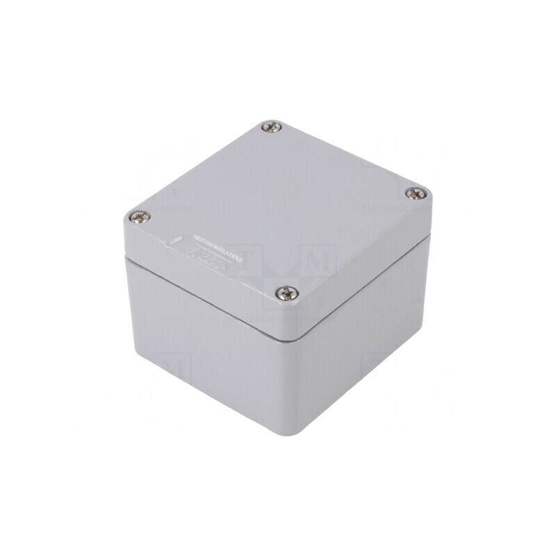 Carcasă Universală Aluminiu IP66 75x80x57mm | Electronic-mag.ro | Componente Electronice